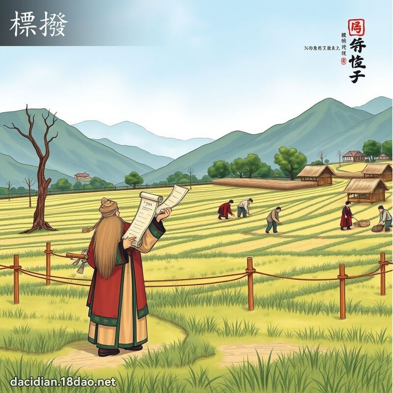 標拨 - 国语大辞典配图
