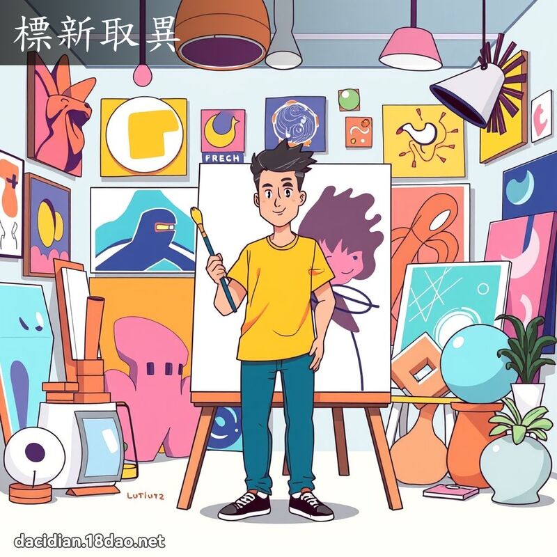 標新取异 - 国语大辞典配图