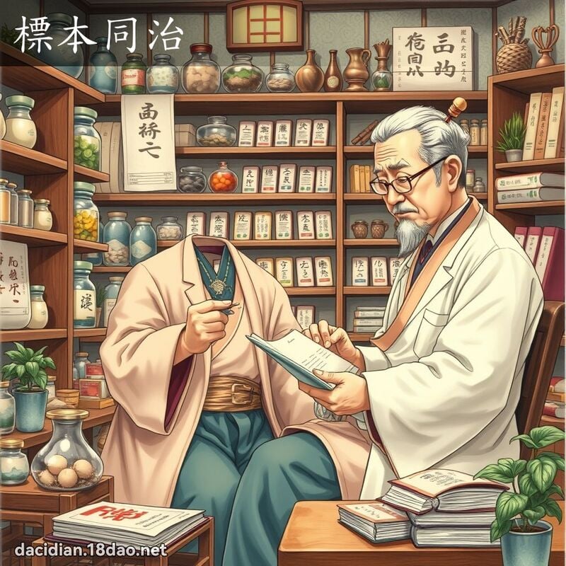 標本同治 - 國語大辭典配圖