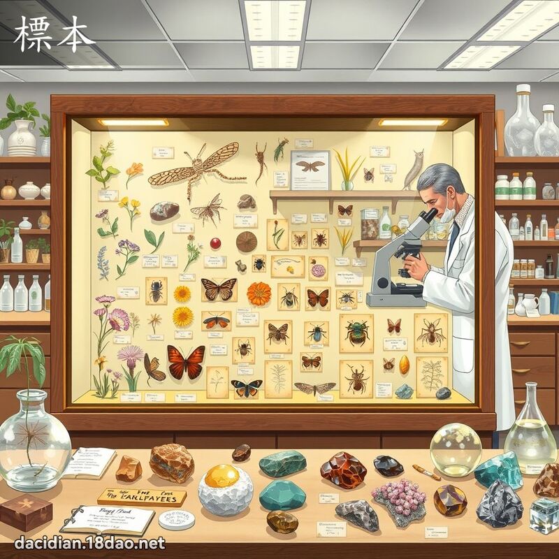標本 - 國語大辭典配圖