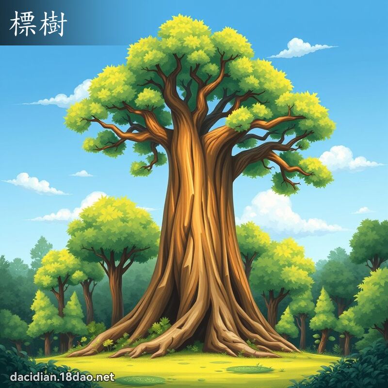 標樹 - 國語大辭典配圖