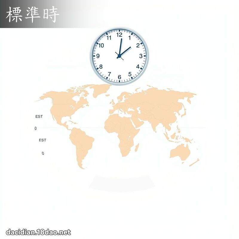 標准时 - 国语大辞典配图