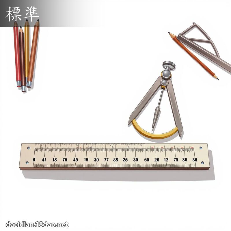 標準 - 國語大辭典配圖