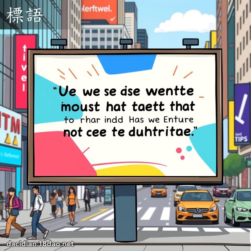 標语 - 国语大辞典配图