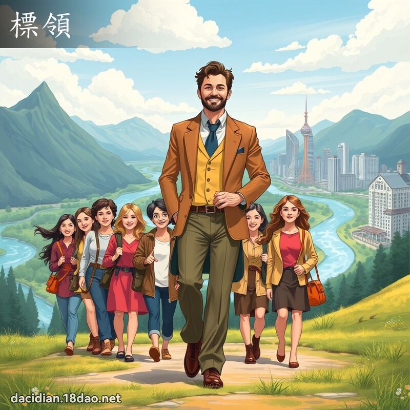 標領 - 國語大辭典配圖