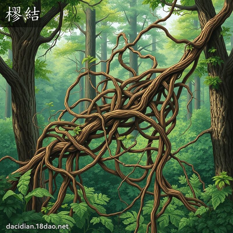 樛结 - 国语大辞典配图