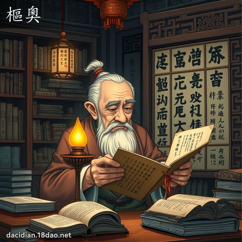 枢奥 - 国语大辞典配图