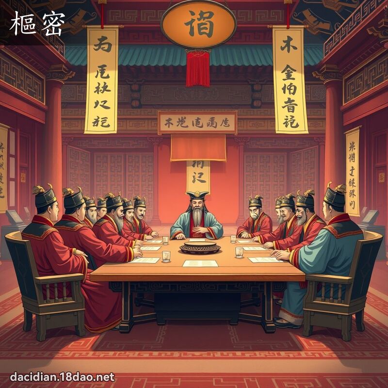枢密 - 国语大辞典配图