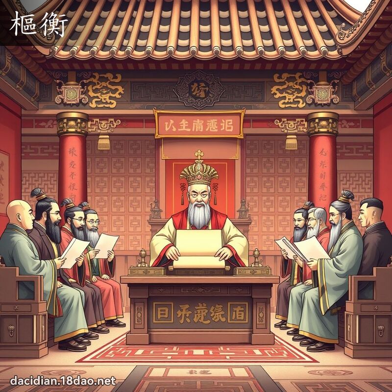枢衡 - 国语大辞典配图