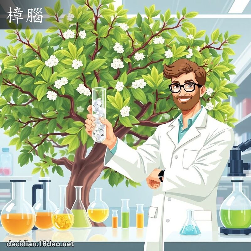 樟脑 - 国语大辞典配图