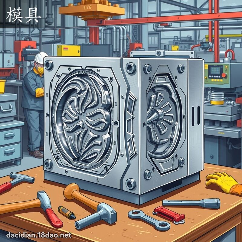 模具 - 國語大辭典配圖
