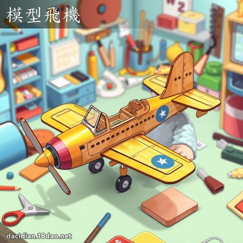 模型飛機 - 國語大辭典配圖