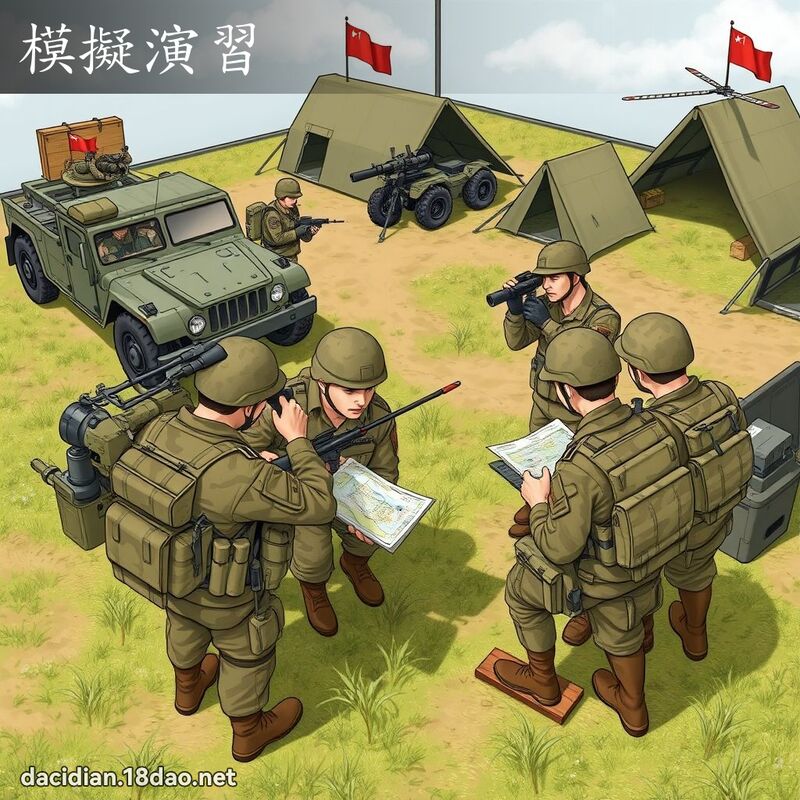 模擬演习 - 国语大辞典配图