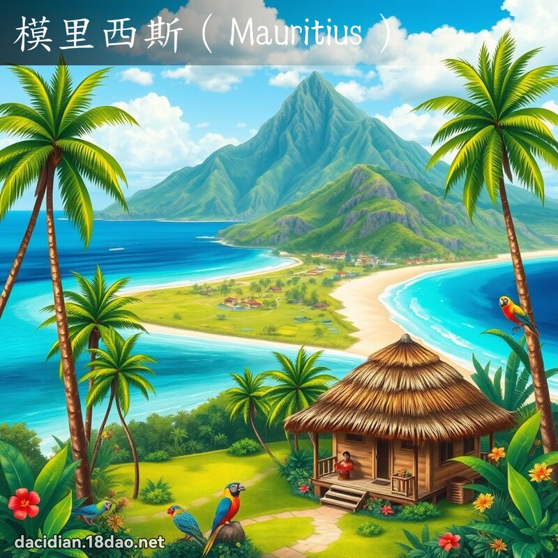 模里西斯（Mauritius） - 國語大辭典配圖