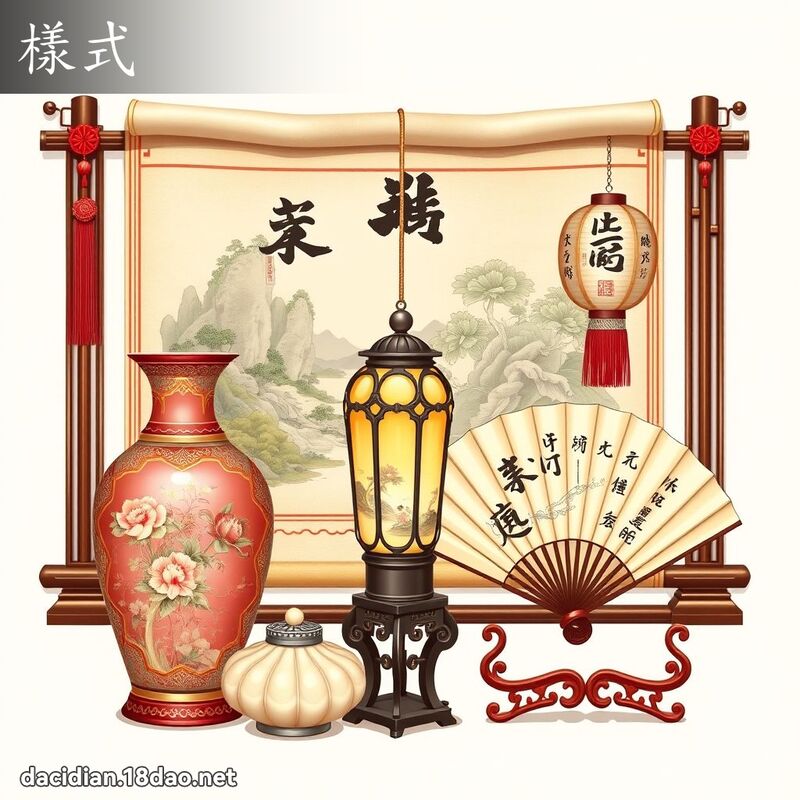 样式 - 国语大辞典配图