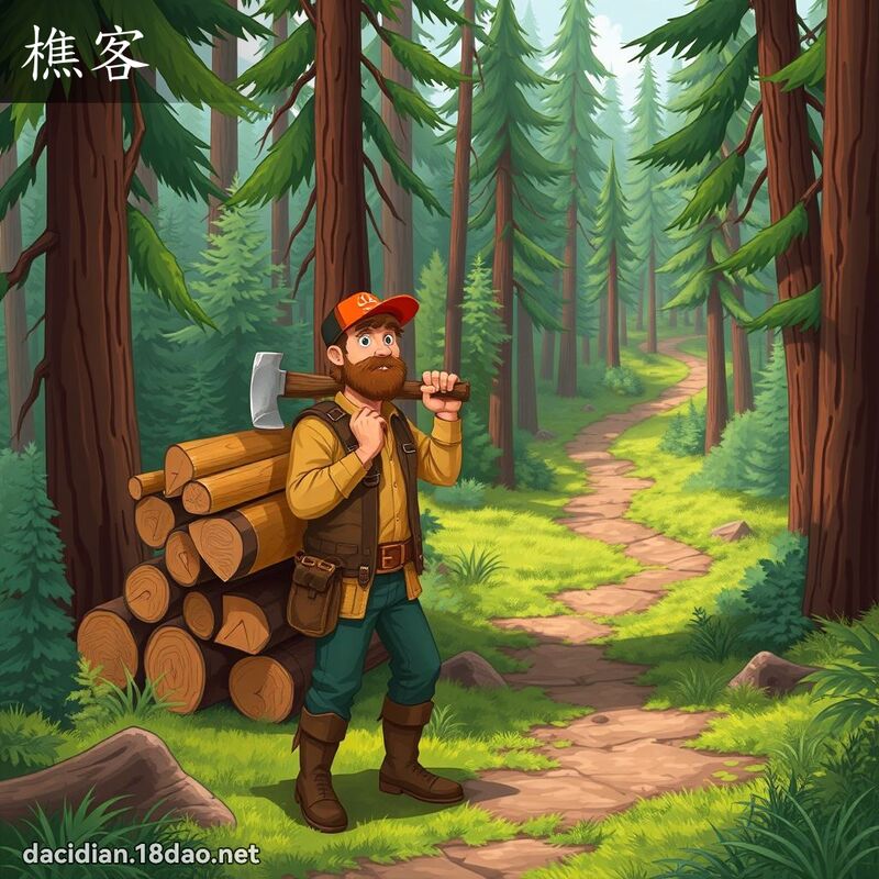 樵客 - 國語大辭典配圖