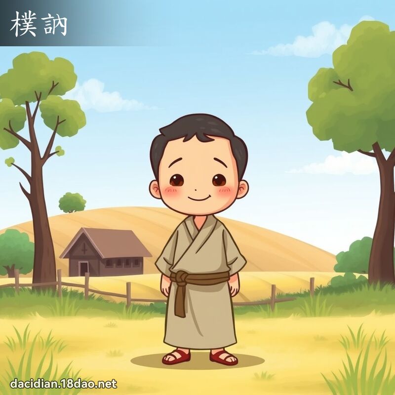 朴訥 - 国语大辞典配图