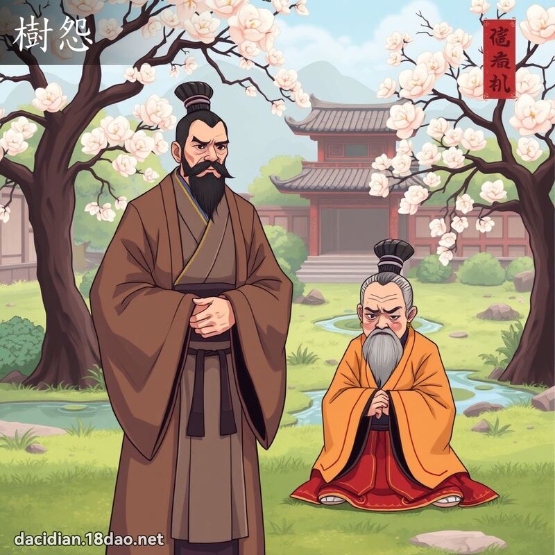 樹怨 - 國語大辭典配圖
