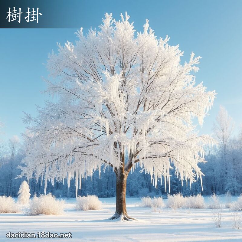 樹掛 - 國語大辭典配圖