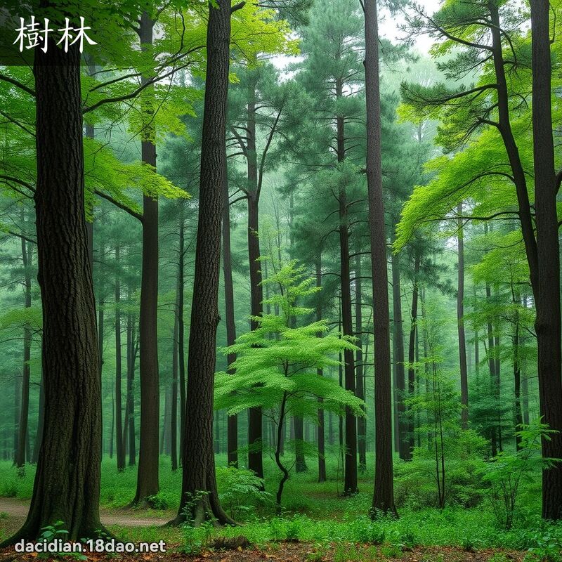 樹林 - 國語大辭典配圖