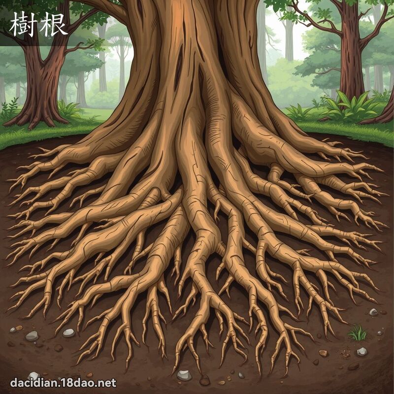 树根 - 国语大辞典配图