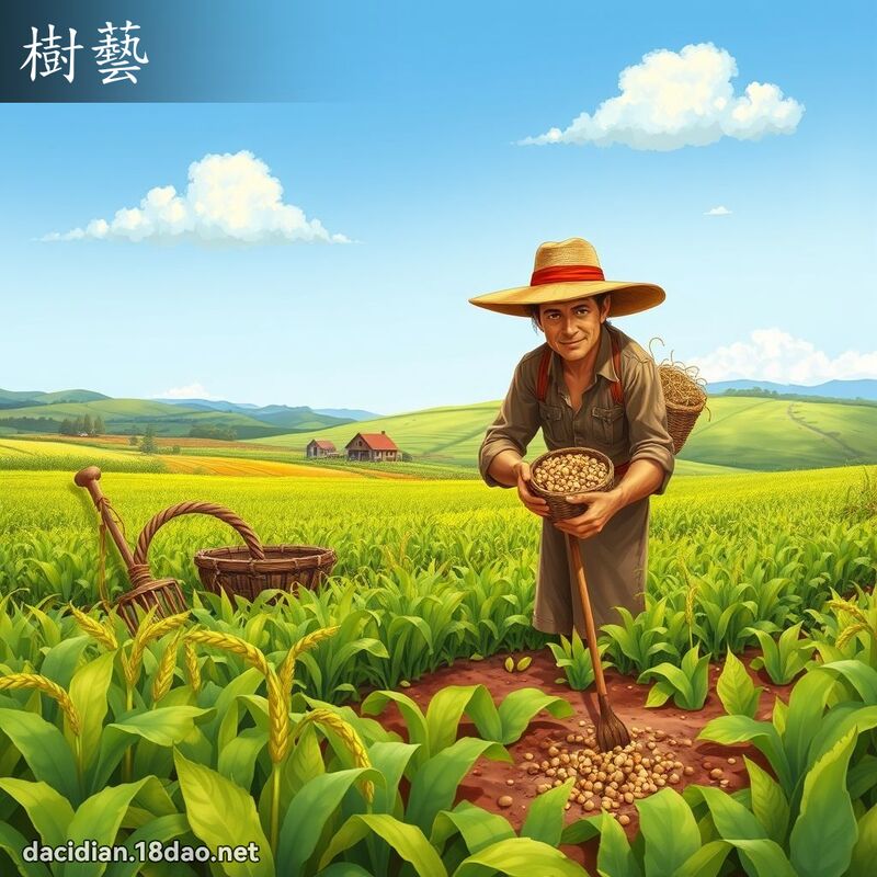 树艺 - 国语大辞典配图