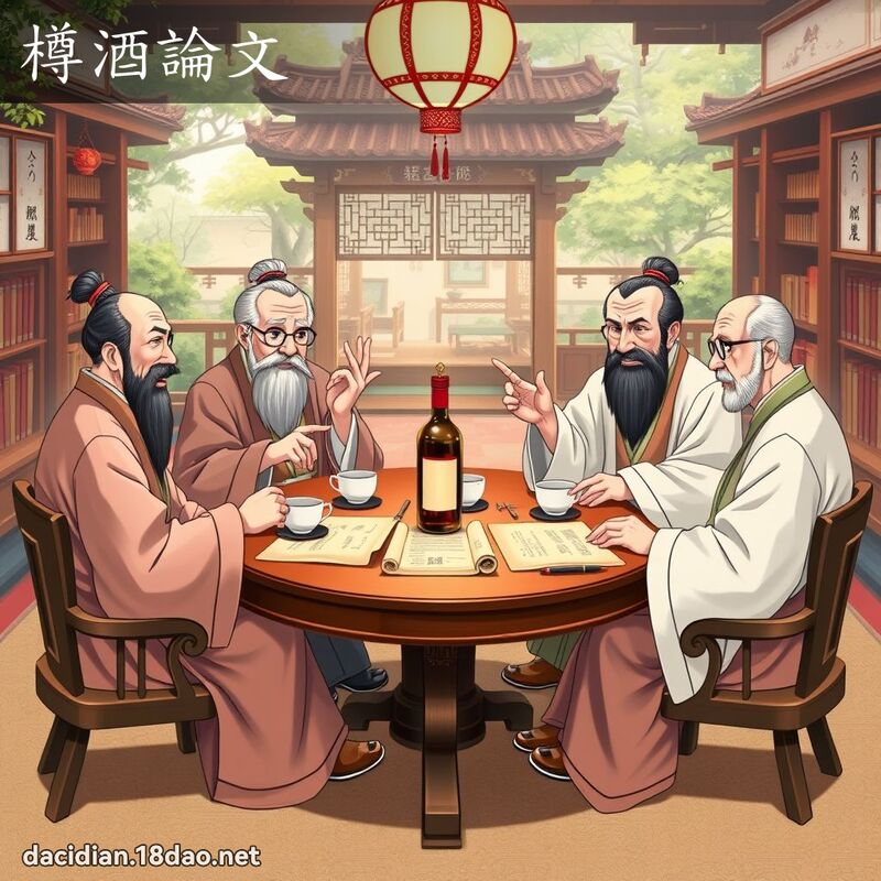 樽酒论文 - 国语大辞典配图