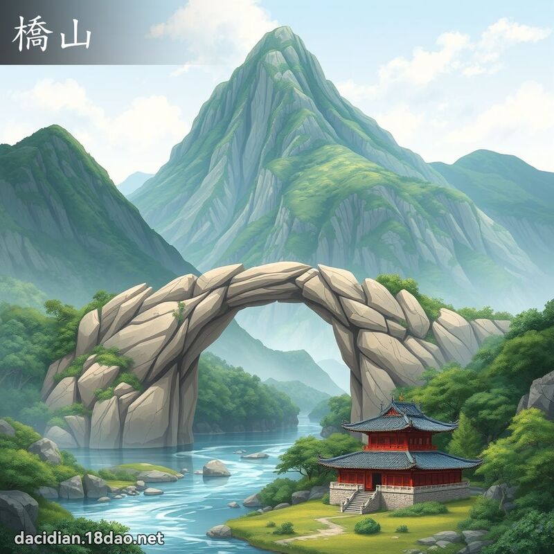 橋山 - 國語大辭典配圖