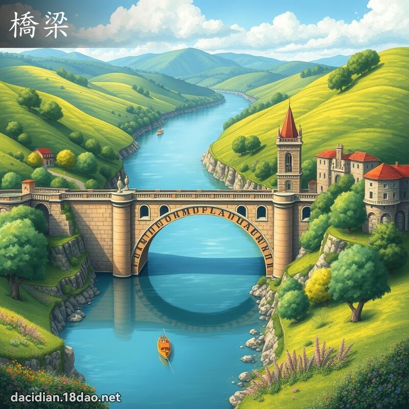 桥梁 - 国语大辞典配图