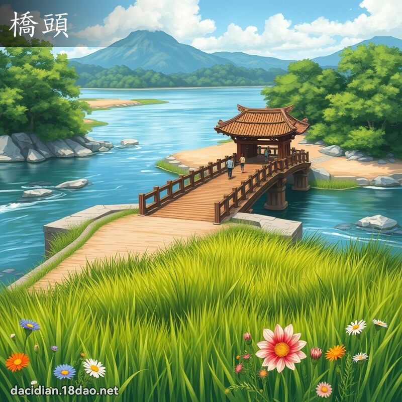 橋頭 - 國語大辭典配圖