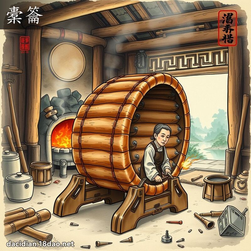 橐籥 - 國語大辭典配圖