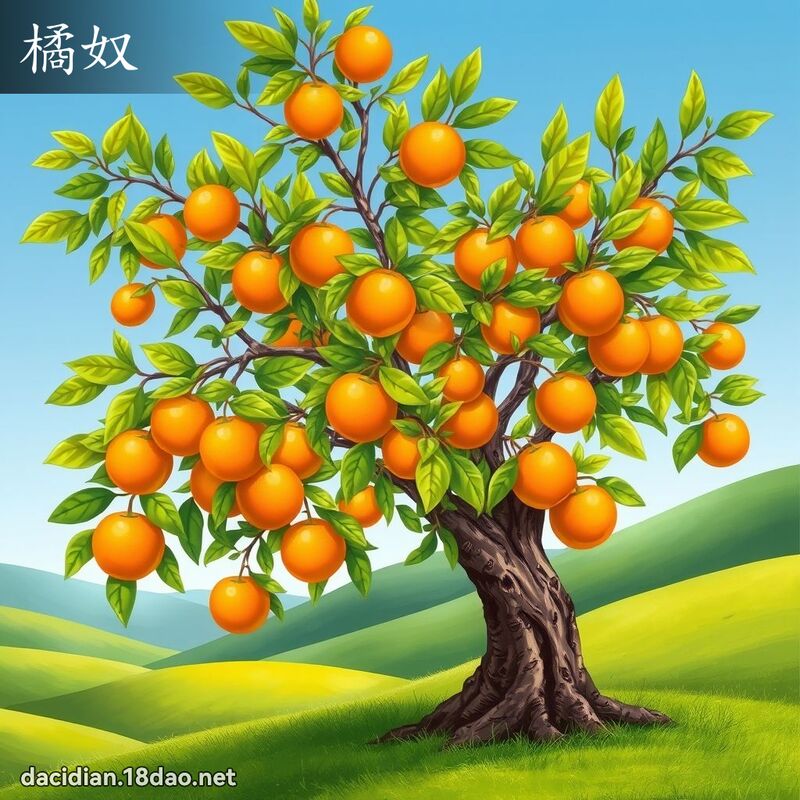 橘奴 - 國語大辭典配圖