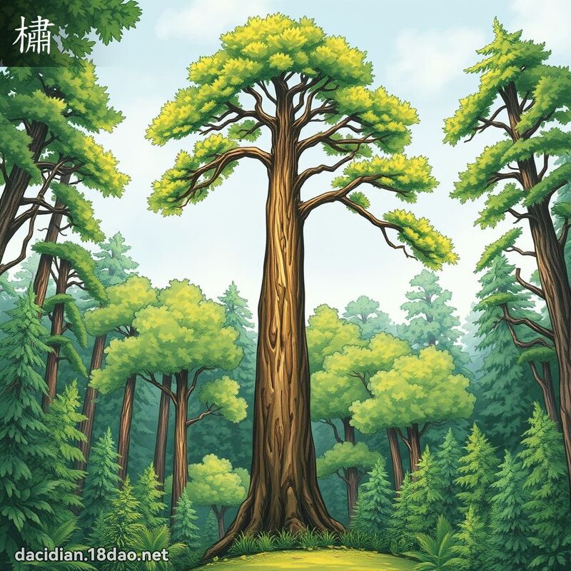橚 - 國語大辭典配圖