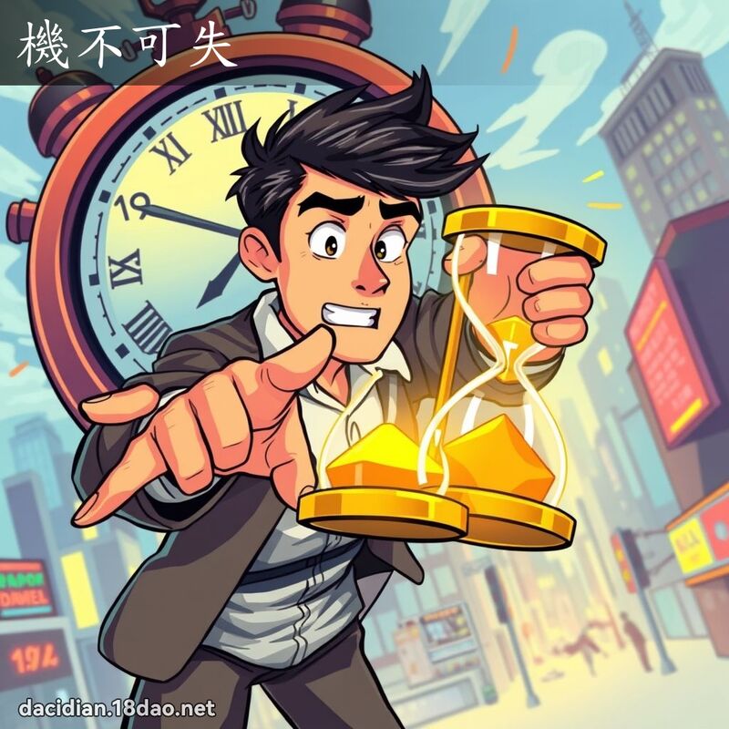 機不可失 - 國語大辭典配圖