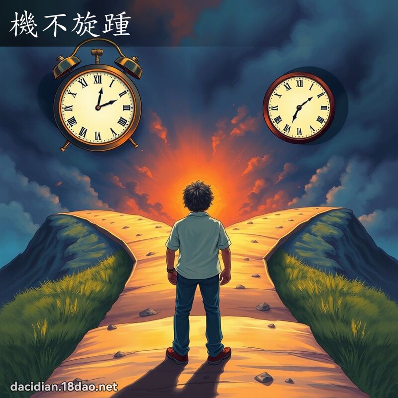 機不旋踵 - 國語大辭典配圖