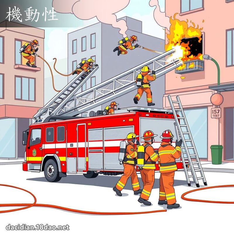 机动性 - 国语大辞典配图