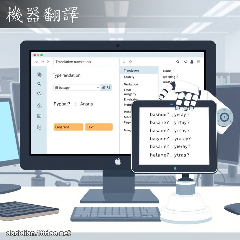 机器翻译 - 国语大辞典配图