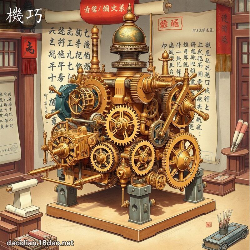 机巧 - 国语大辞典配图