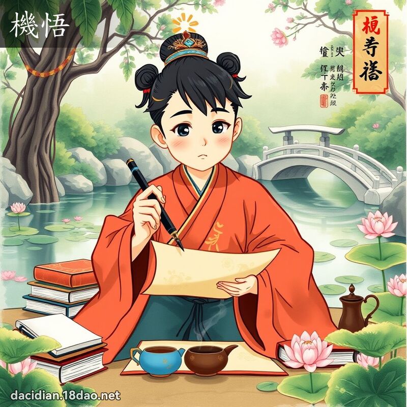 機悟 - 國語大辭典配圖