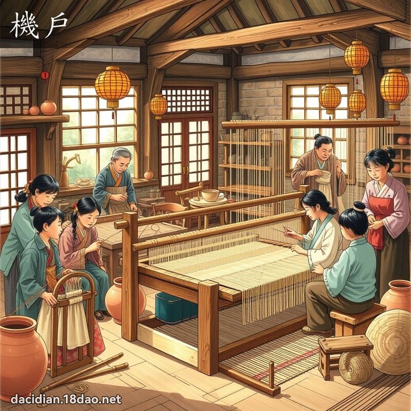 機戶 - 國語大辭典配圖