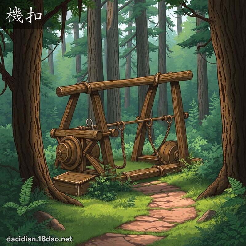 機扣 - 國語大辭典配圖