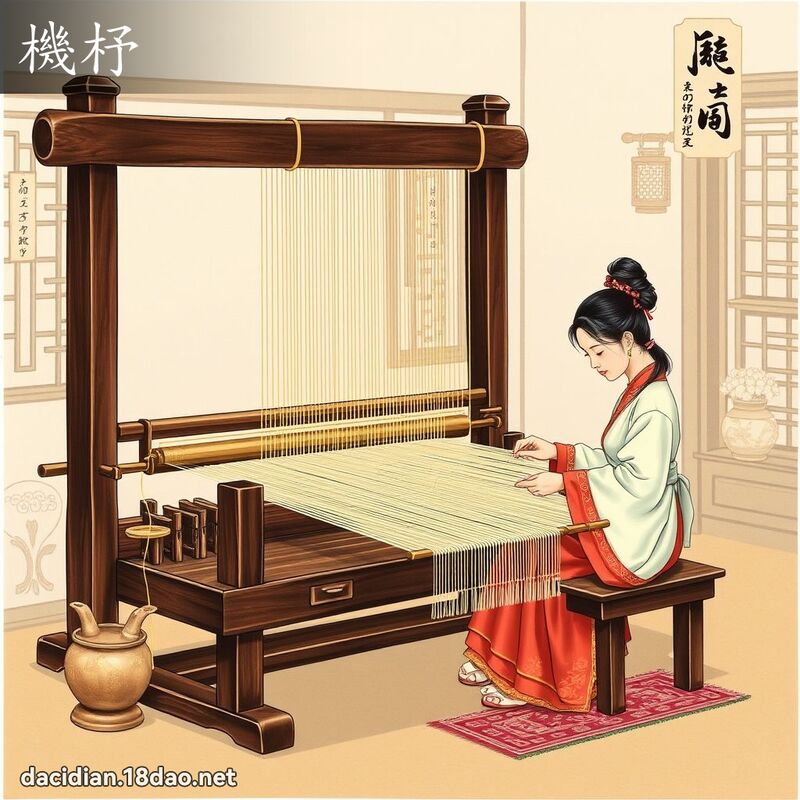 機杼 - 國語大辭典配圖