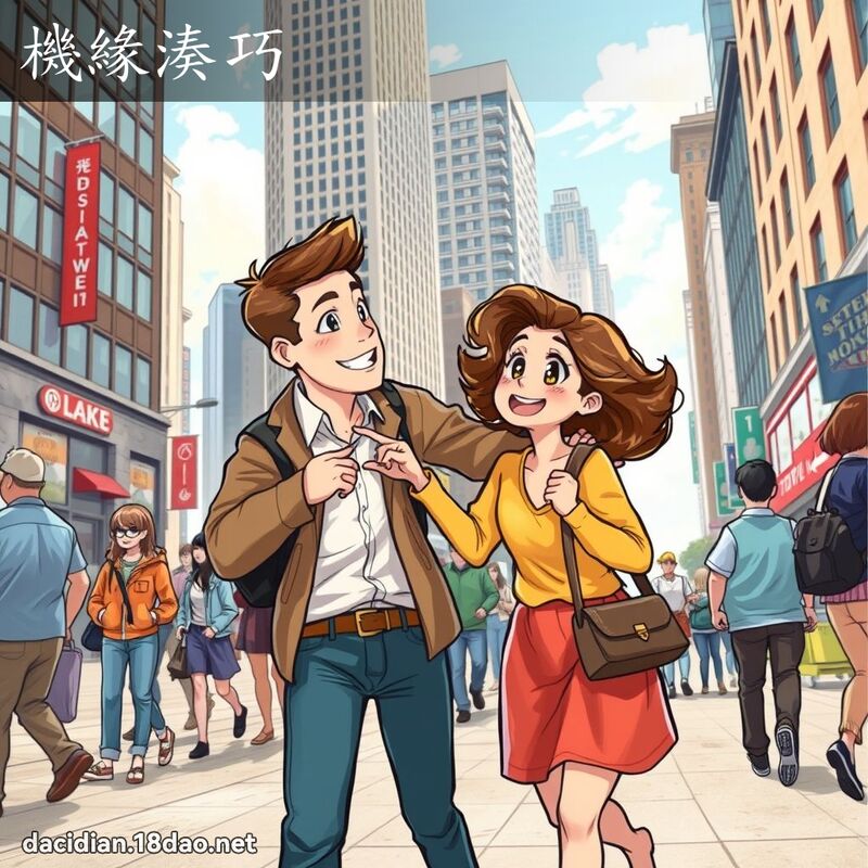 机缘凑巧 - 国语大辞典配图