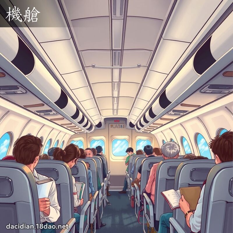 机舱 - 国语大辞典配图