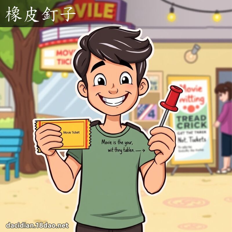 橡皮釘子 - 國語大辭典配圖