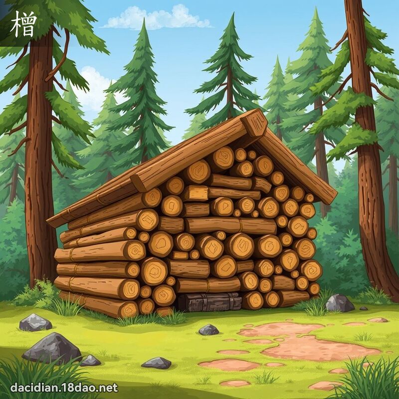 橧 - 國語大辭典配圖