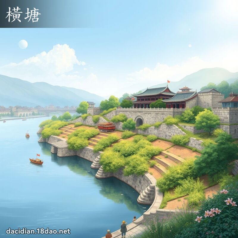 横塘 - 国语大辞典配图