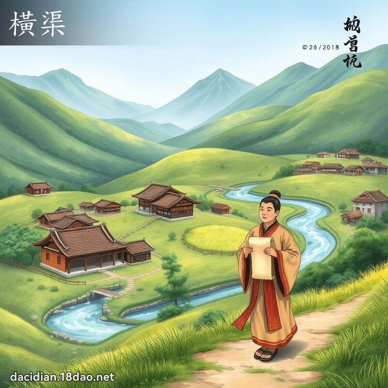 橫渠 - 國語大辭典配圖