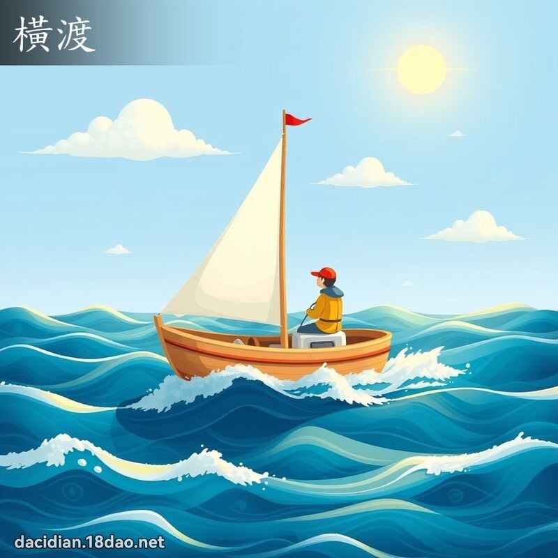 横渡 - 国语大辞典配图