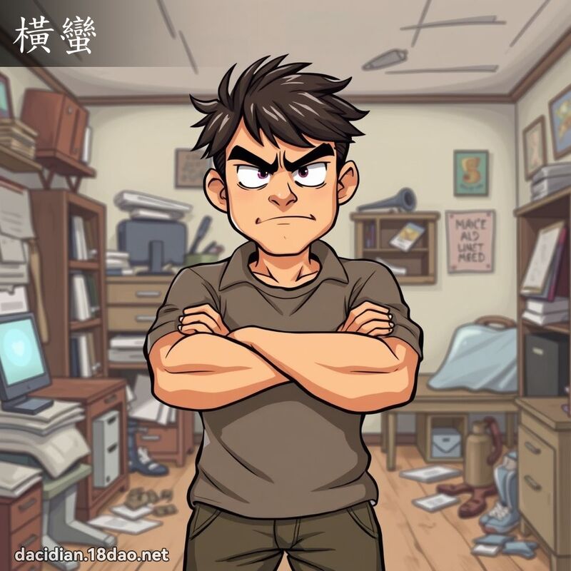 橫蠻 - 國語大辭典配圖